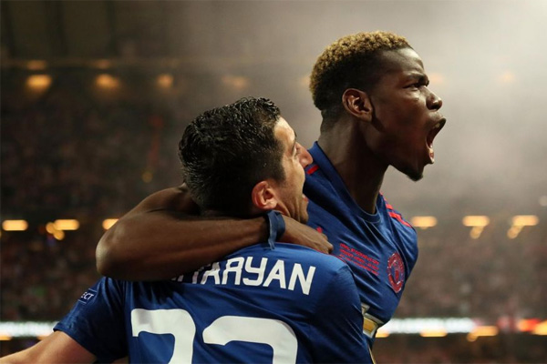 Manchester United are Europa League winners