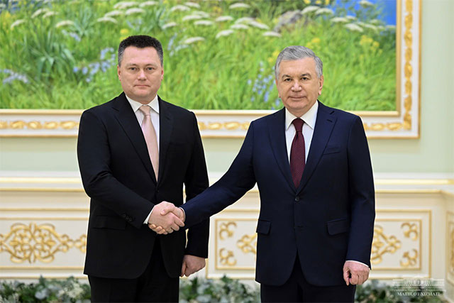 Ўзбекистон Президенти Россия делегациясини қабул қилди