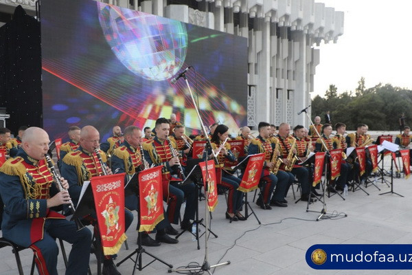 В Ташкенте начался международный фестиваль «Труба мира» с участием коллективов военных оркестров стран-участниц ШОС