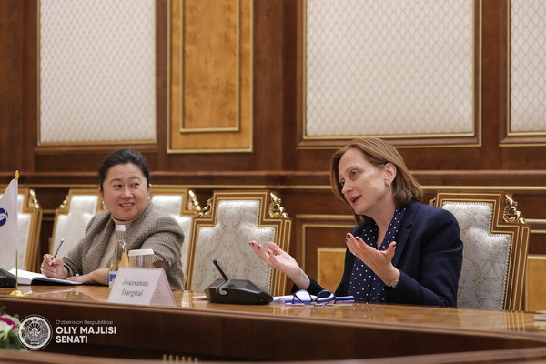 Состоялась встреча с управляющим директором ЕБРР по Центральной Азии