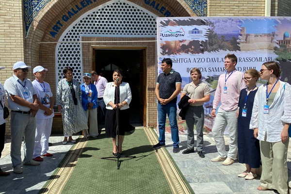 Международная выставка «Дух Самарканда, объединяющий наше творчество»