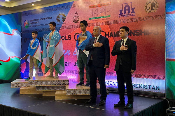 The 17th Asian Chess Championship among schoolchildren ends in Tashkent