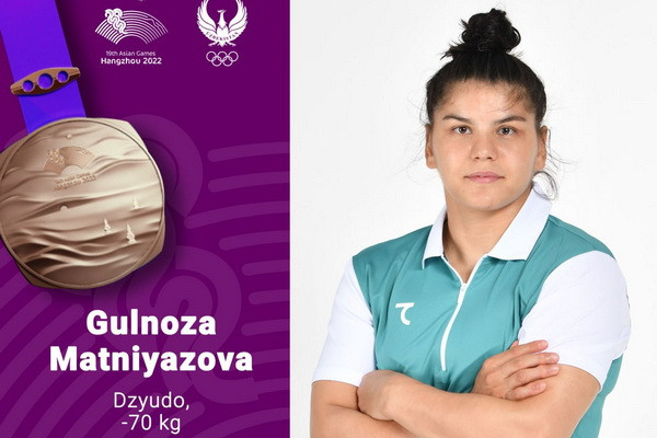 Hangzhou 2022: Gulnoza Matniyazova is an Asian Games medalist!
