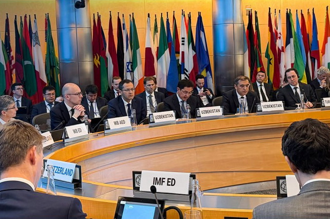 Узбекистан обсудил экономику на встрече Всемирного банка