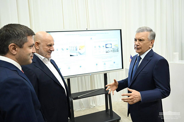В Узбекистане открылось предприятие по производству текстильного стекловолокна