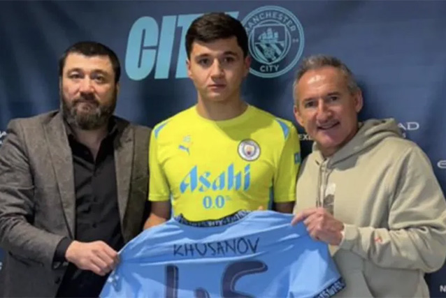 Abdukodir Khusanov to wear number 45 at Manchester City