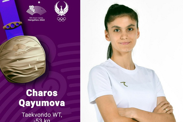 Hangzhou 2022: Charos Kayumova wins bronze medal