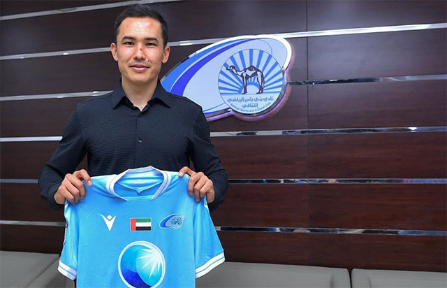 Отабек Шукуров подписал контракт с клубом «Бани Яс» из ОАЭ