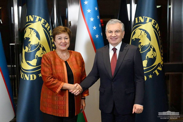 Президент Узбекистана обсудил с главой МВФ новые направления взаимодействия