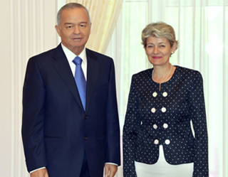 President meets with UNESCO Director General