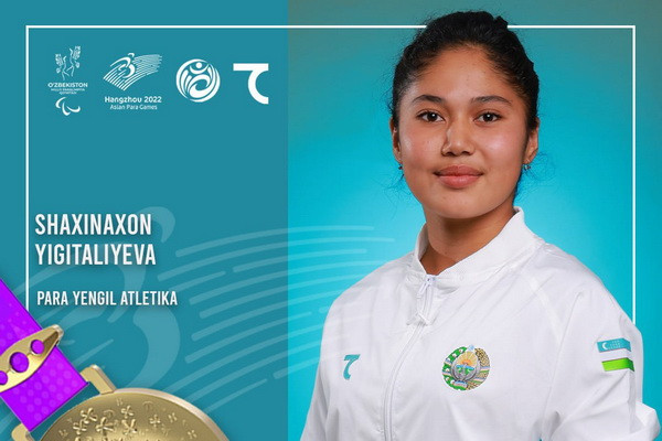 Hangzhou 2022: 15-year-old Shahina Yigitalieva updated the Asian Games Para record