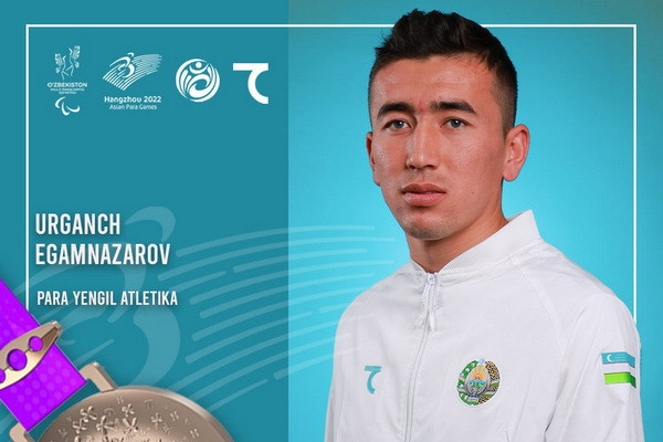 Hangzhou 2022: Urganch Egamnazarov won a bronze medal