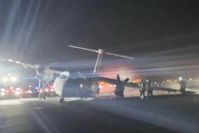 Emergency landing of a plane in Canada