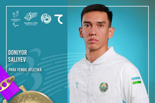Hangzhou 2022: Doniyor Saliev wins the gold medal!