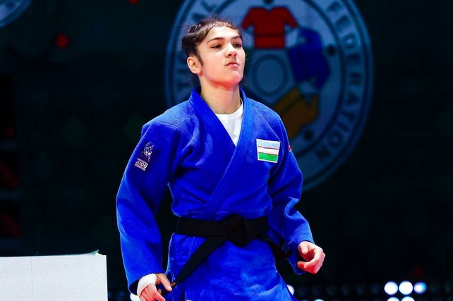 Лазиза Хайдарова принесла сборной Узбекистана первую медаль в соревнованиях по дзюдо на Универсиаде