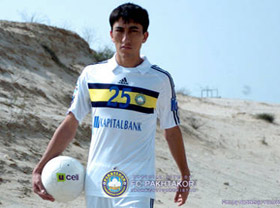 Pakhtakor captain promotes UCell services
