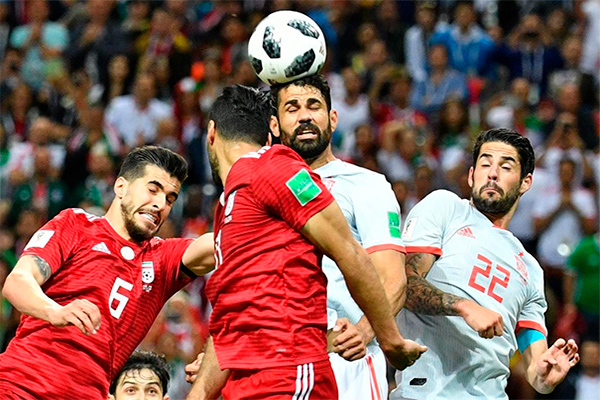 Испания победила Иран благодаря голу Косты