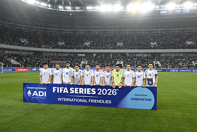 Сборная Узбекистана победила в FIFA Series 2026™