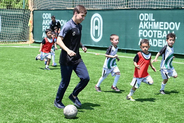 A new sports complex of the Odil Akhmedov football academy opened