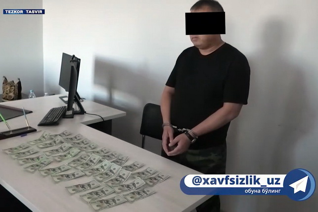 В Джизакской области задержан чиновник, организовавший незаконную продажу земельного участка