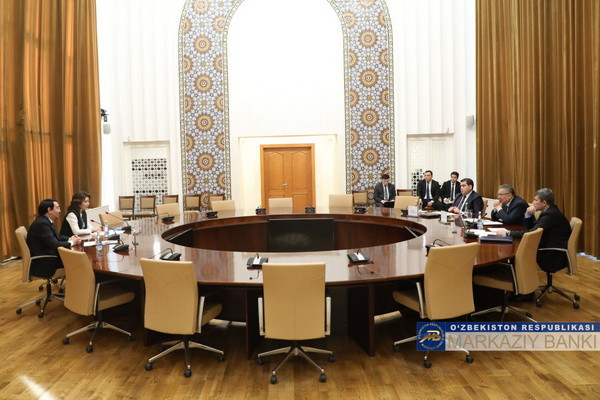 В ЦБ прошла встреча с руководством «Halyk Bank» Республики Казахстан