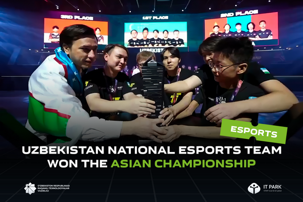 National e-sports team of Uzbekistan won the Asian Championship