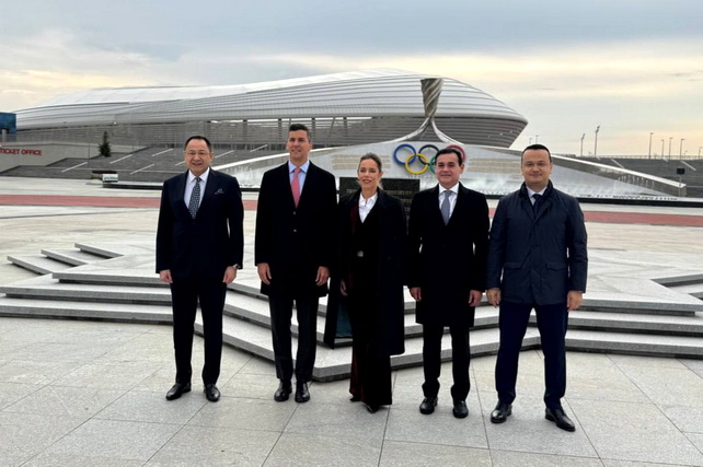 Президент Парагвая посетил «Олимпийский городок»