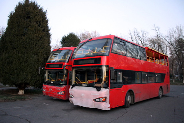 Aznur Travel запускает в Ташкенте первые экскурсионные даблдекеры