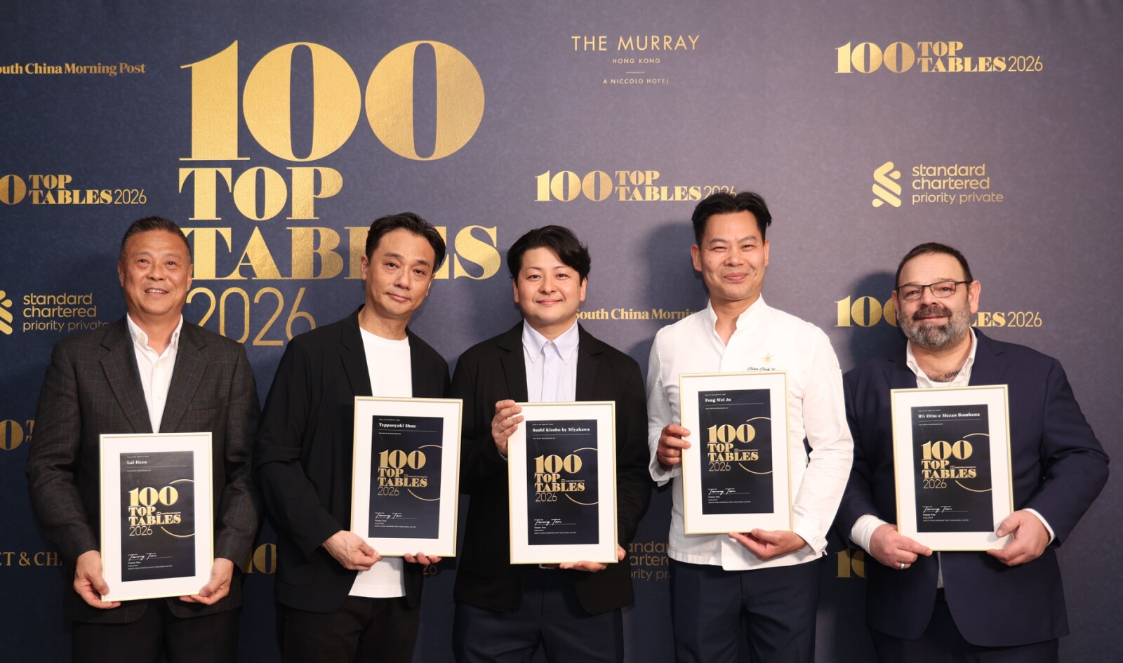 Galaxy Macau’s Quintet of Fine-Dining Restaurants Recognised in SCMP’s "100 Top Tables 2026" Restaurant Guide