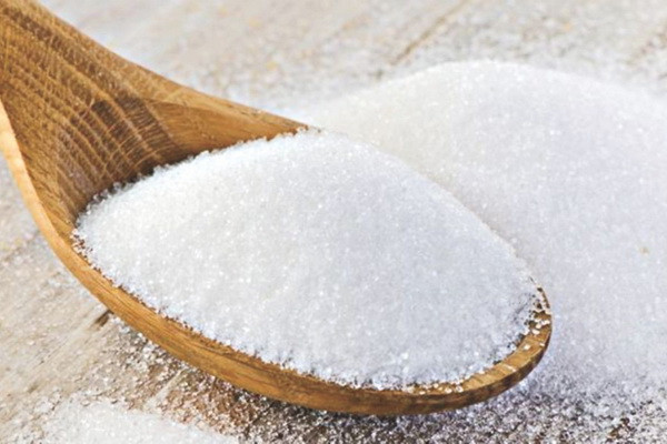 The exchange price of sugar declines comparatively