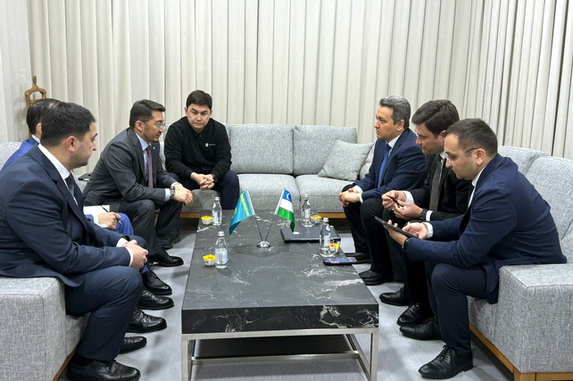 Uzbekistan and Kazakhstan’s Digital Ministers discuss IT development