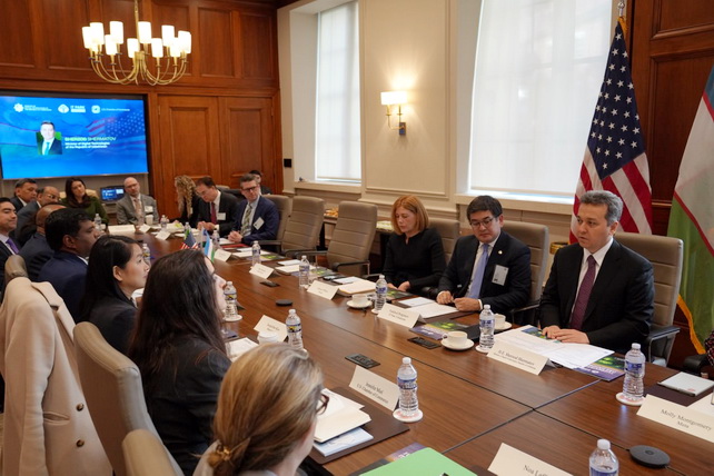 Делегация Узбекистана обсудила с Американской торговой палатой перспективы сотрудничества в IT-сфере