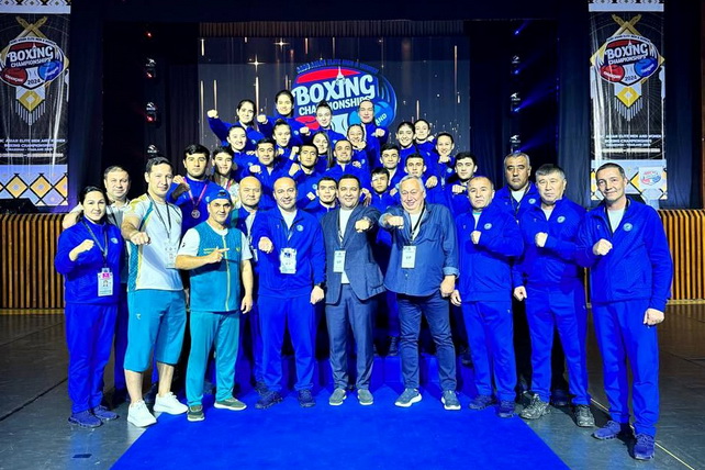 Uzbekistan boxing team becomes best in Asia