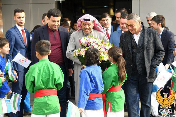 Президент Олимпийского Совета Азии прилетел в Ташкент