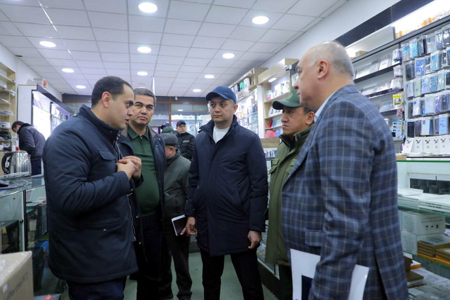 Meeting at Malika Shopping Complex Focuses on Strengthening Tax Compliance and Combating the Shadow Economy