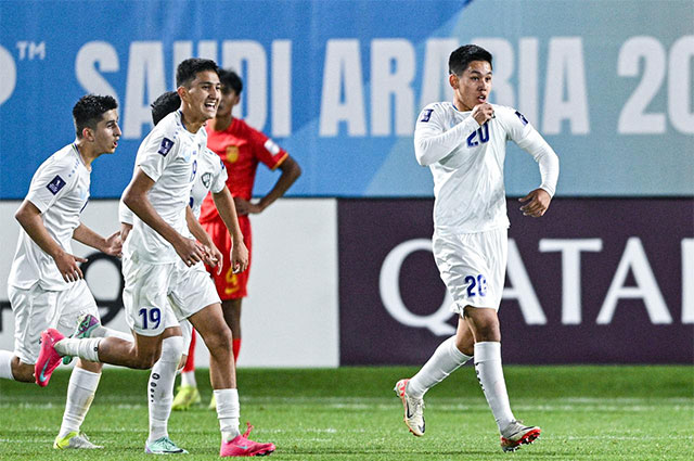 Uzbekistan advances to quarterfinals of AFC U-17 Cup after victory over China