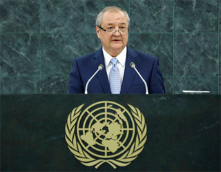 Uzbek FM addresses UN General Assembly