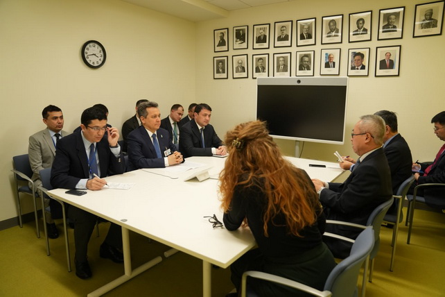 Uzbekistan’s Minister of Digital Technologies discusses cooperation with UNDESA