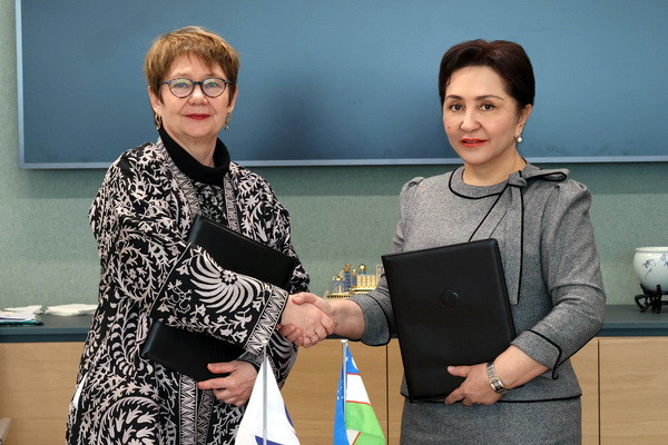 Председатель Сената Олий Мажлиса встретилась с президентом ЕББР