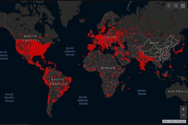 ВОЗ: за последние сутки в мире от коронавируса умерло более 9 тысяч человек