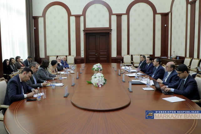 Центральный банк Узбекистана обсудил перспективы сотрудничества с международными финансовыми институтами