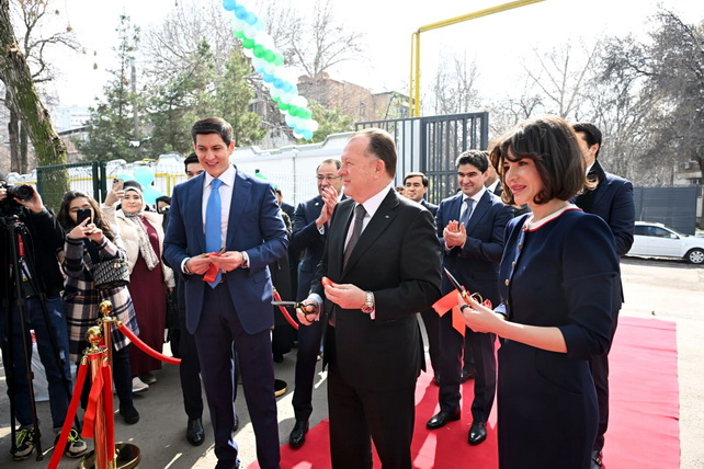 A judo sports club founded by Olympic Champion Diyora Keldiyorova opens in Tashkent