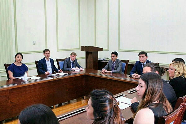 В Мининновации состоялась встреча со студентами Колумбийского университета