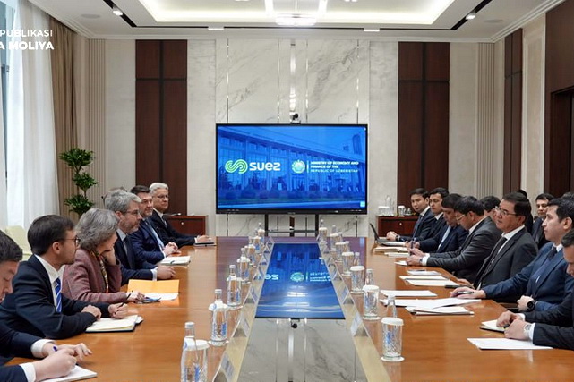 “SUEZ Group” delegatsiyasi bilan uchrashuv bo‘lib o‘tdi
