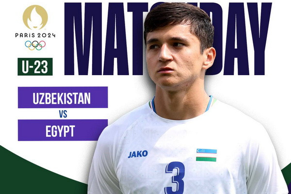 Uzbek footballers to play against Egypt