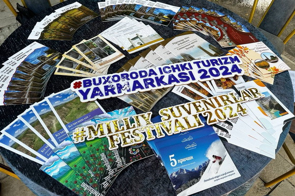 В Бухаре прошла «Ярмарка внутреннего туризма» и фестиваль «Национальные сувениры»