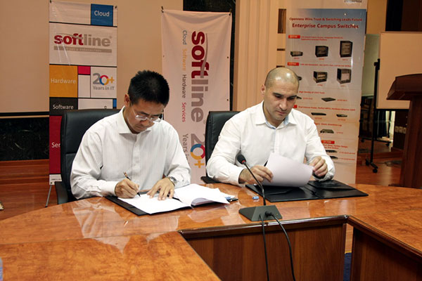 Softline и Huawei подписали договор о партнерстве