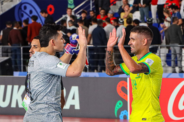 FIFA Futsal World Cup 2024™: Brazil and Ukraine advance to semifinals