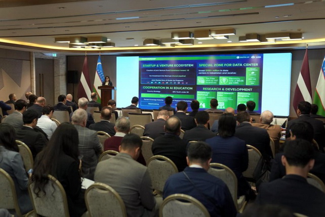 IT Park Uzbekistan обсудил сотрудничество с делегацией Латвии