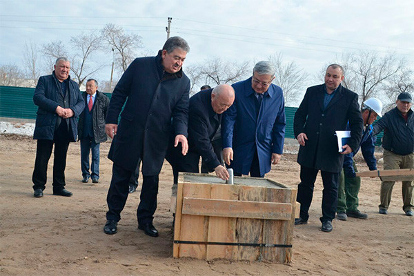 Construction of the Presidential School starts in Nukus